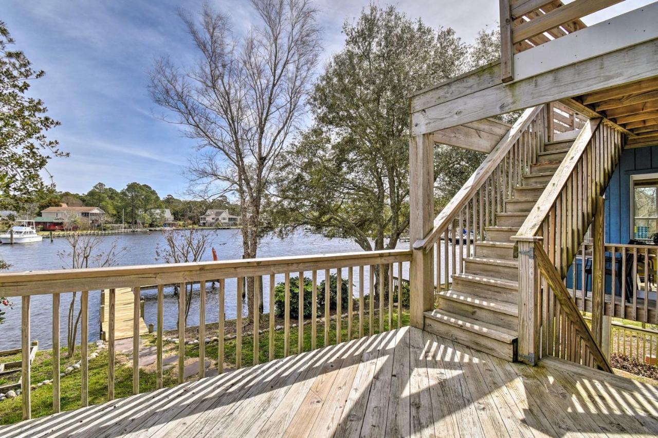 High-End Canalfront Paradise With Dock And Kayaks! Kill Devil Hills Exterior foto