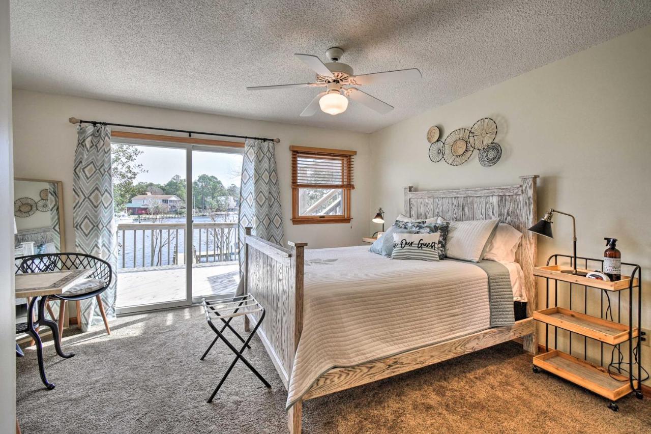 High-End Canalfront Paradise With Dock And Kayaks! Kill Devil Hills Exterior foto