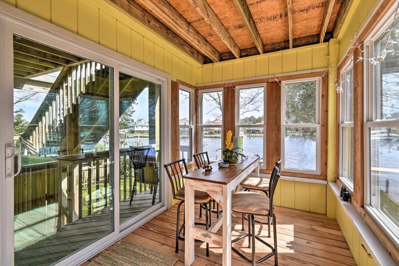 High-End Canalfront Paradise With Dock And Kayaks! Kill Devil Hills Exterior foto